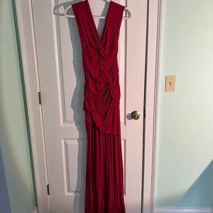 Donna Karan Ruched Gown
